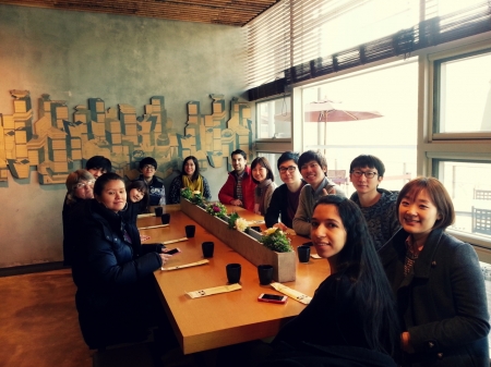 21 ‎March ‎2013 Lab Lunch at SNU