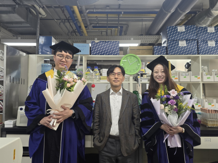 축 서한나 박사, 이윤길 석사 졸업 (2025.08)